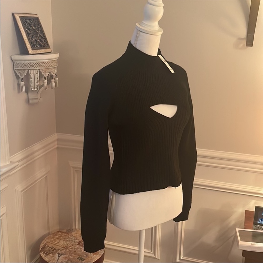 NWT Anthro Black Shrug Set M